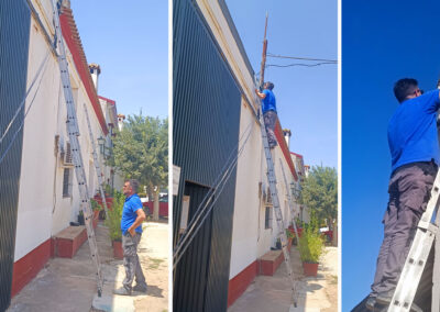 Renovación de Cableado y Cámaras de Seguridad en la Hacienda de Nuestra Señora de Guadalupe